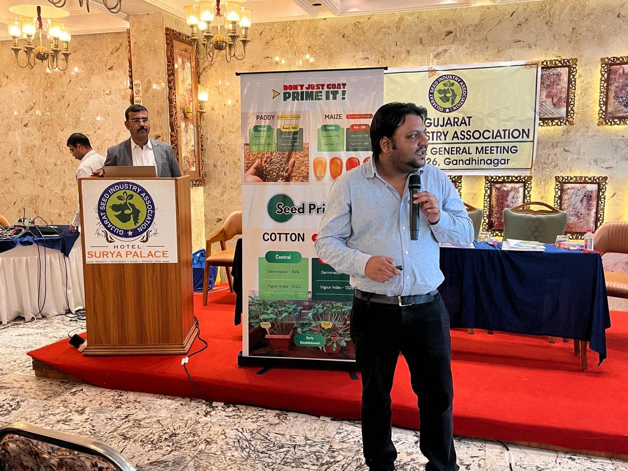 Seed Primer team at the Gujarat Seed Industry Association 4th AGM