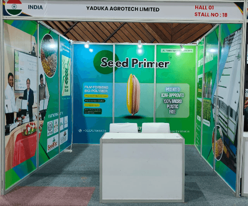 Seed Primer booth at Agritec Africa 2026 — Hall 01, Stall 18